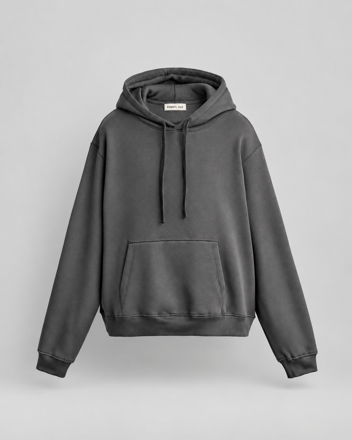 BASIC HEAVYWEIGHT HOODIE - CHARCOAL