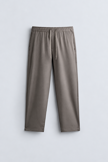 REGULAR FIT JOGGER - MINK