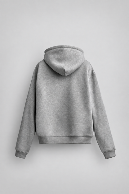 BASIC HEAVYWEIGHT HOODIE - GREY