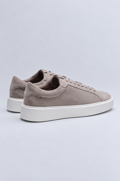 VEYRA SUEDE TRAINER - TAUPE