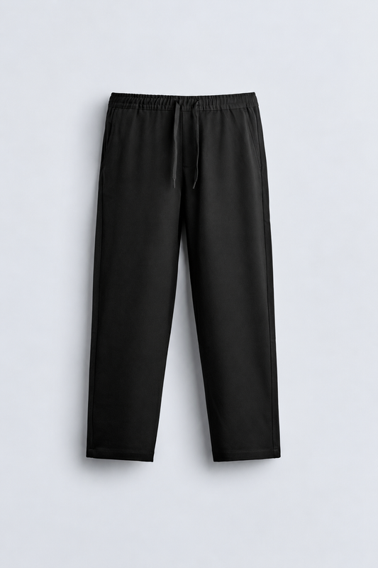 REGULAR FIT JOGGER - BLACK