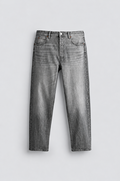 REGULAR FIT JEANS - GREY