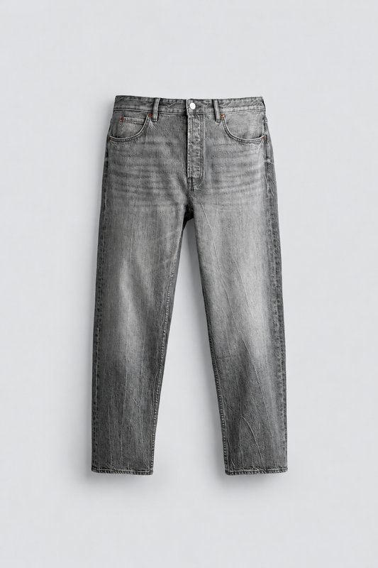 REGULAR FIT JEANS - GREY