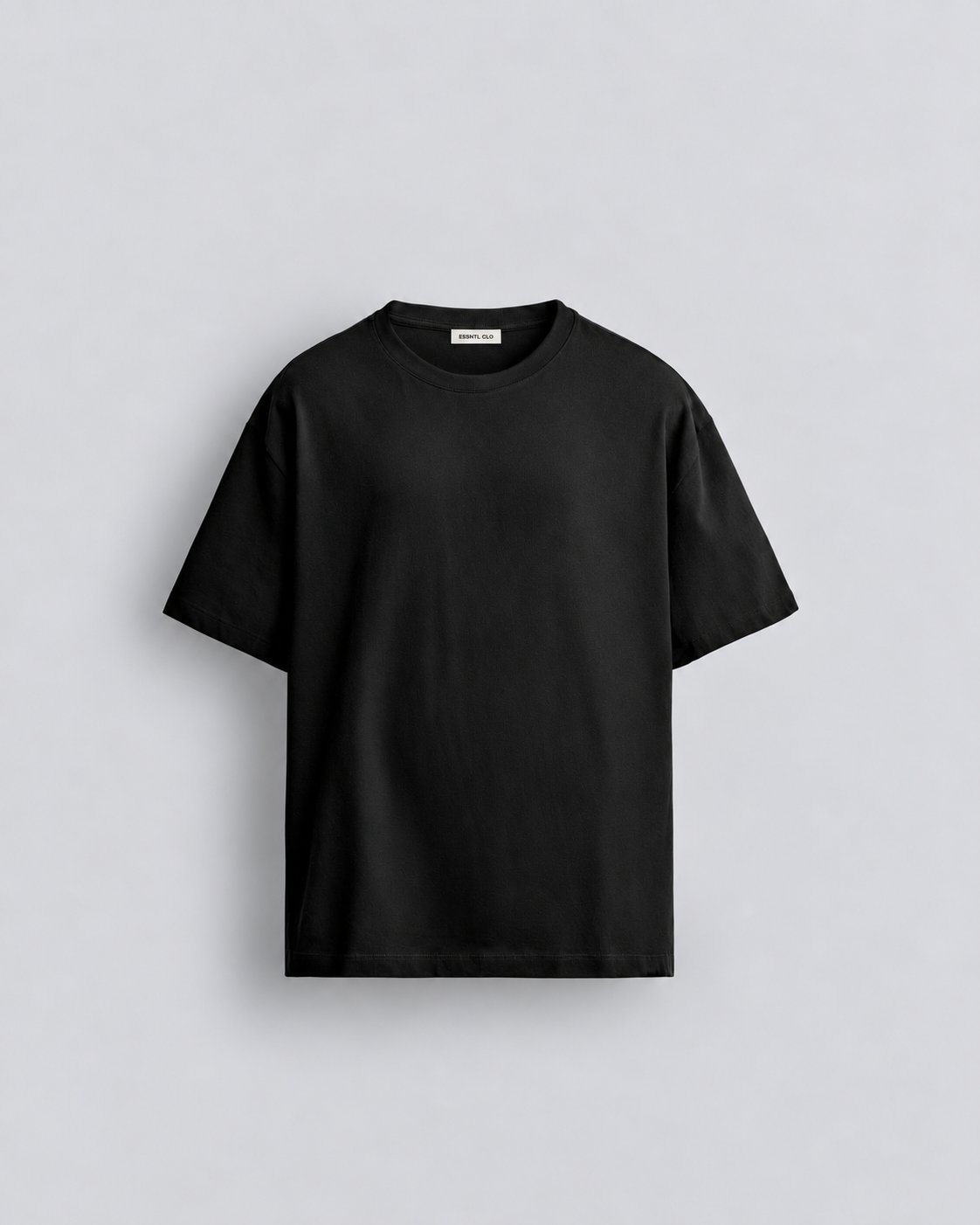 BASIC T SHIRT - BLACK