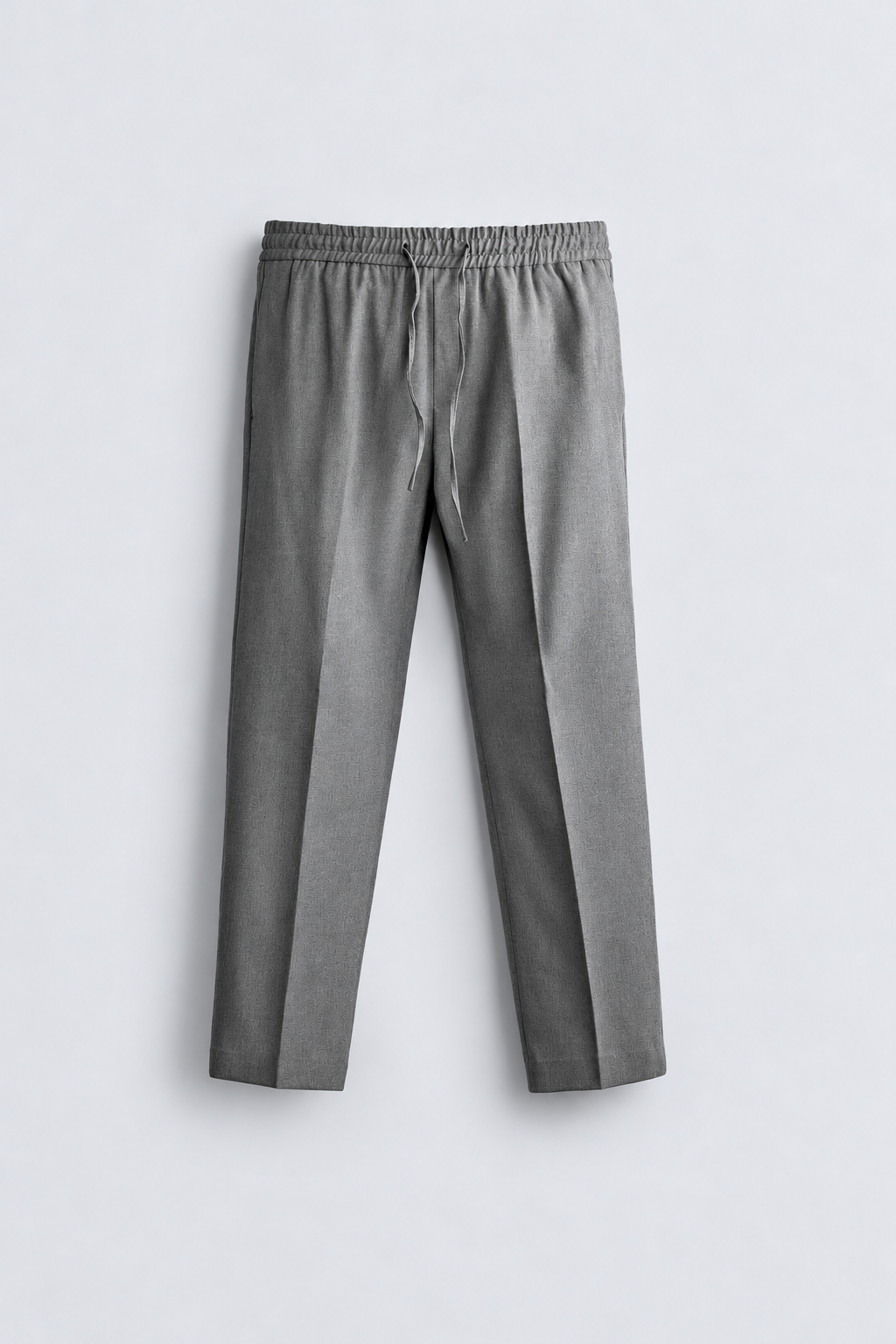 SLIM FIT TECHNICAL TROUSER - GREY
