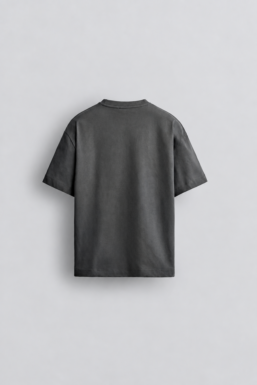 BASIC T SHIRT - CHARCOAL