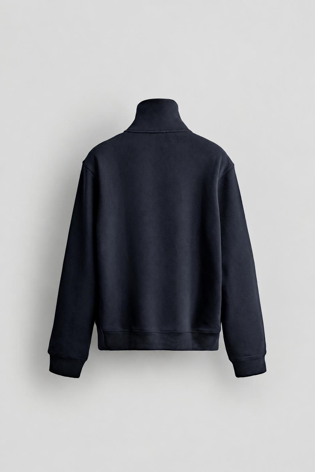 BASIC HALF ZIP JUMPER - NAVY