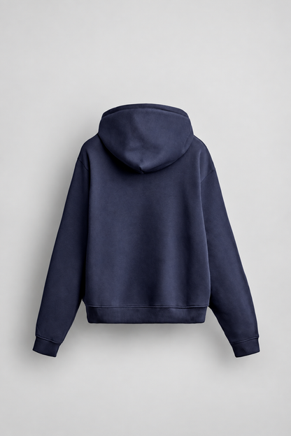 BASIC HEAVYWEIGHT HOODIE - NAVY
