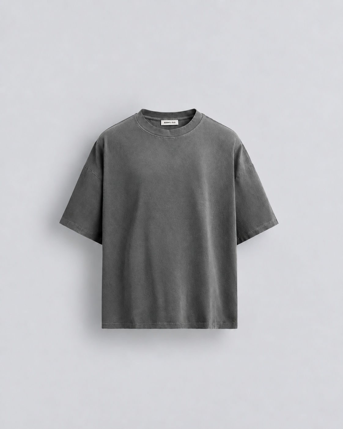 BASIC T SHIRT - CHARCOAL