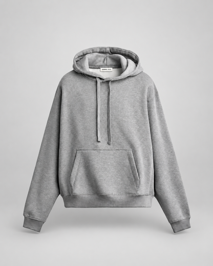 BASIC HEAVYWEIGHT HOODIE - GREY