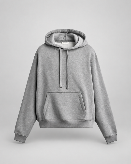 BASIC HEAVYWEIGHT HOODIE - GREY