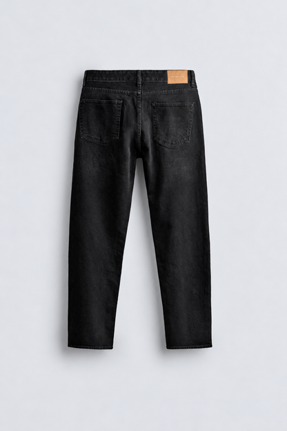 REGULAR FIT JEANS - BLACK