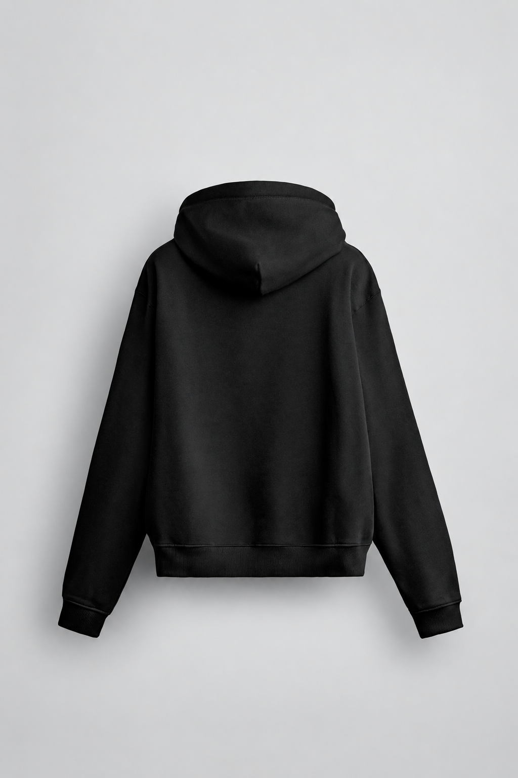 BASIC HEAVYWEIGHT HOODIE - BLACK